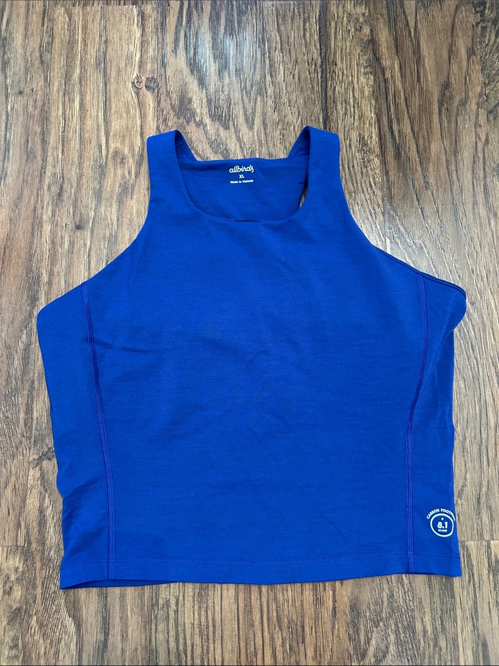 allbirds Women's Cobalt Blue Athletic Tank Top